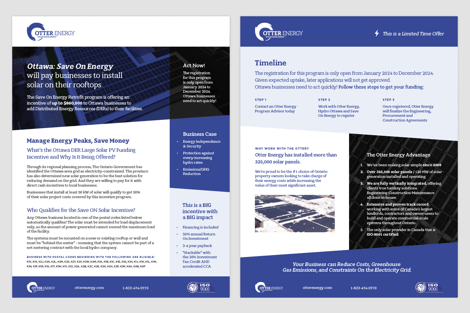 Ottawa Solar Energy brochure